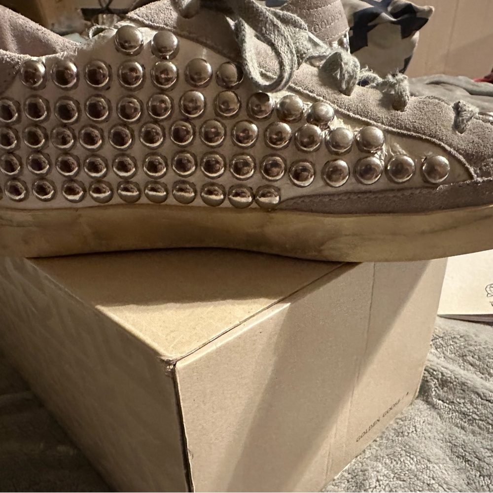 Golden Goose Studded Sneakers